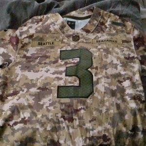 youth XL Nike seattle seahawks wilson salute to service jersey